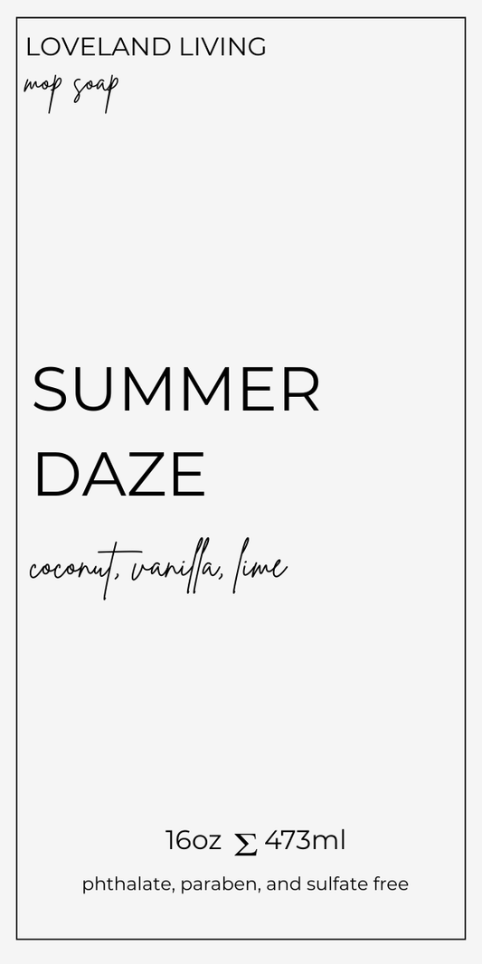 Summer Daze Signature Mop Soap
