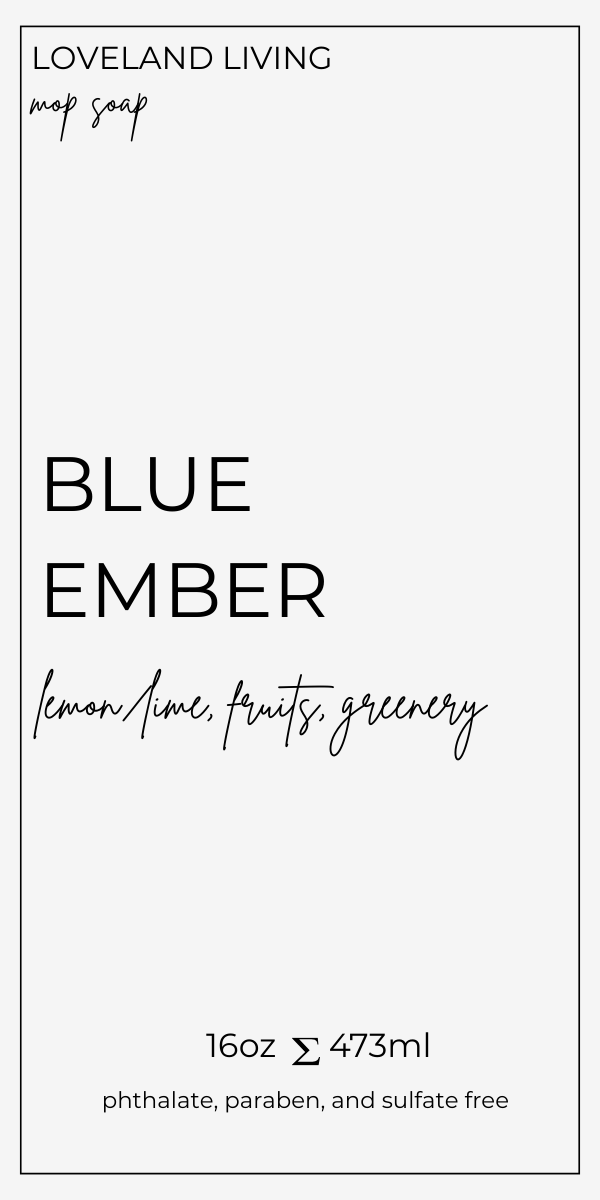 Blue Ember Signature Mop Soap