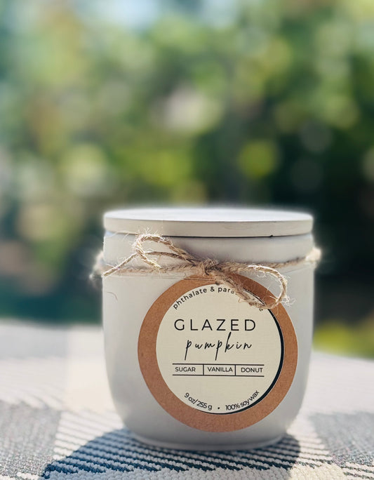 Glazed Pumpkin Signature 9oz Vessel