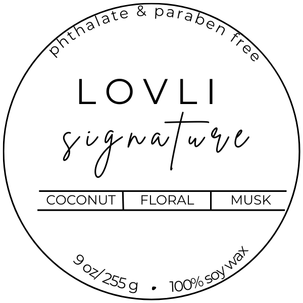 Lovli Signature 9 oz vessel