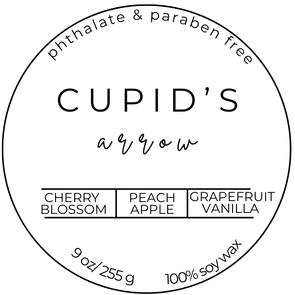 Cupid's Arrow Signature 9 oz candle