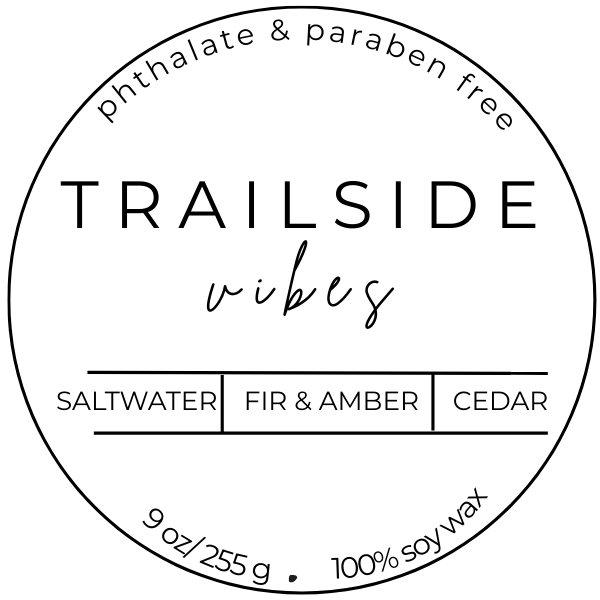 Trailside Vibes signature 9 oz vessel