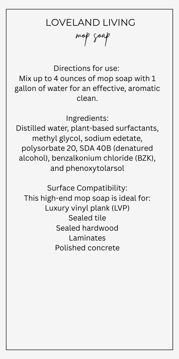 Floral Eclipse Signature Mop Soap