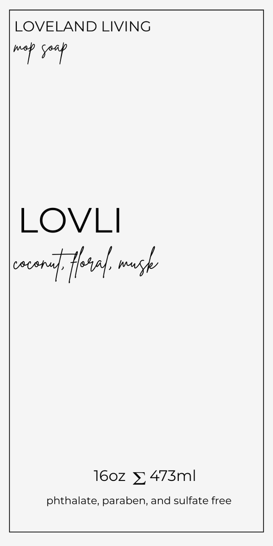 Lovli Mop Soap