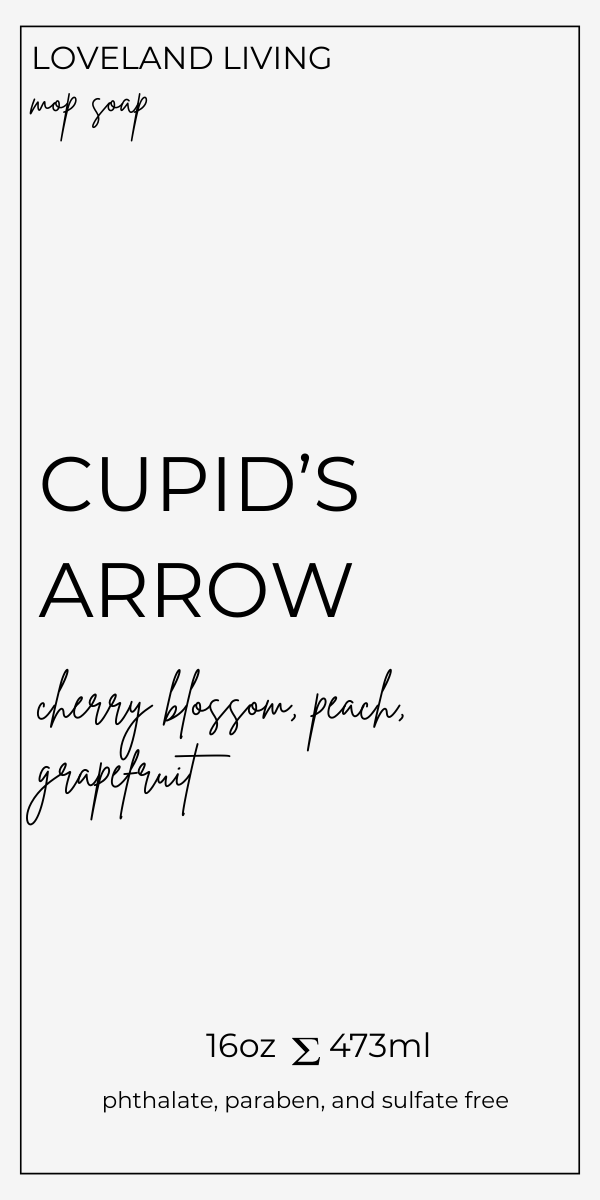 Cupid's Arrow Signature Mop Soap