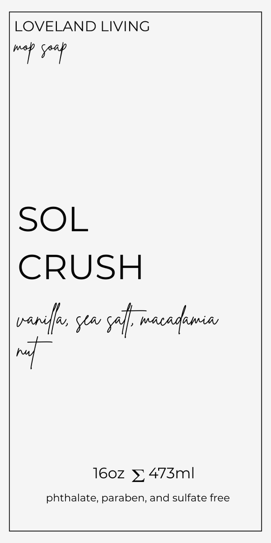 Sol Crush Signature Mop Soap