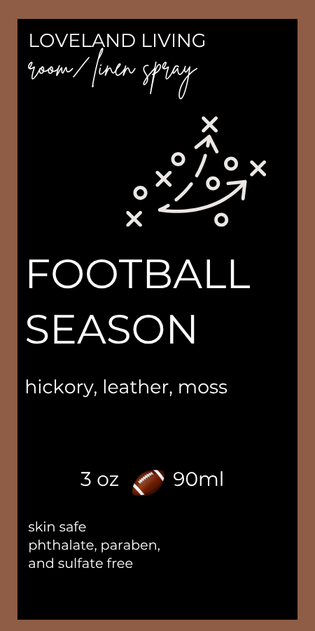 Football Season Room/ Linen Spray